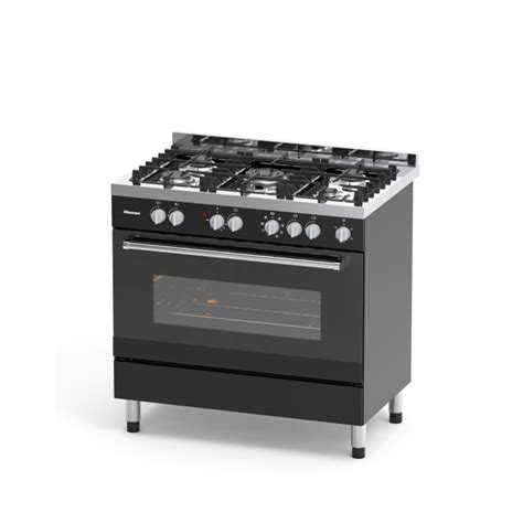 hisense 90cm freestanding gas cooker hfs90ga5ebl